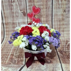 Corazón de Madre en Pétalos