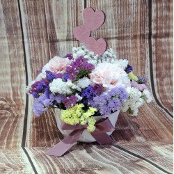 Corazón de Madre en Pétalos