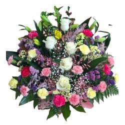 centro de flores para cementerio