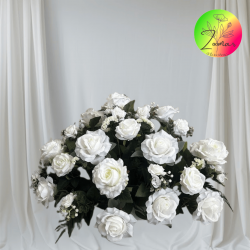 centro para nicho en tonos blancos