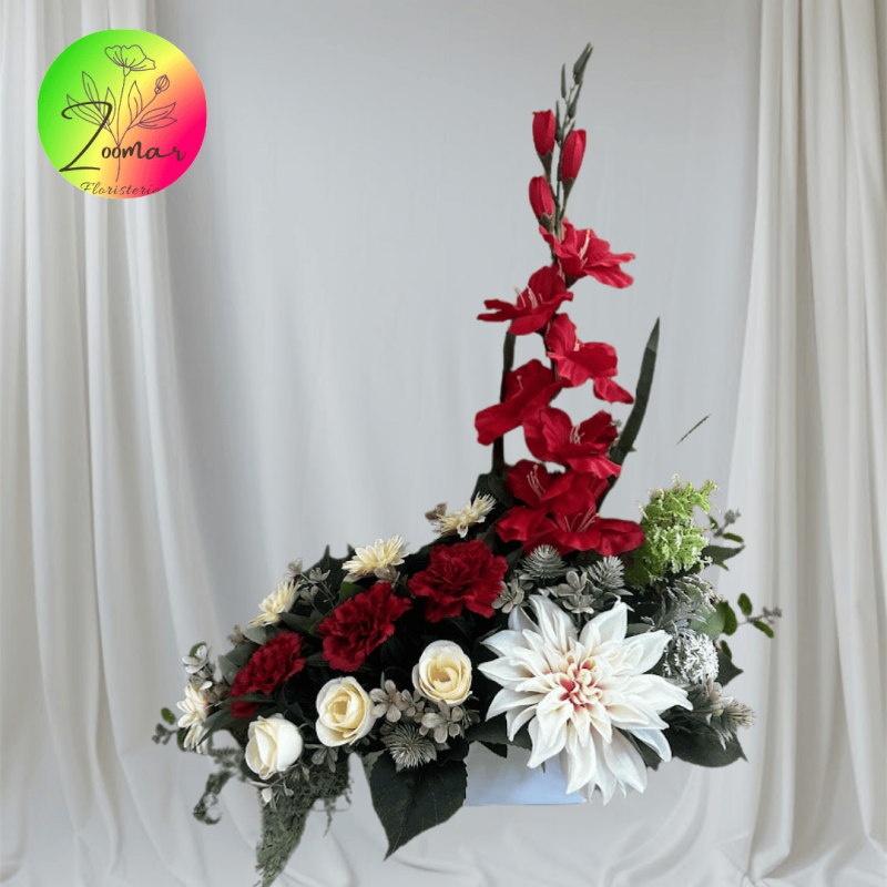 centro especial para nicho con flores artificiales. Envios a toda españa.