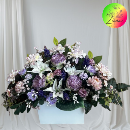 centro funebre para pies de lapida